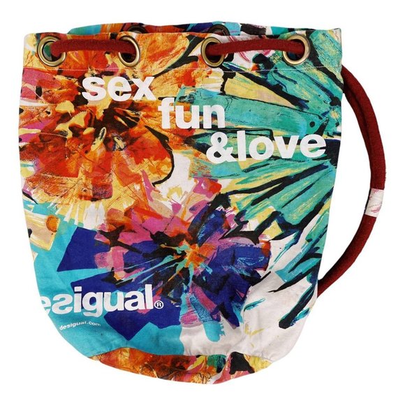 🍓Y2K DESIGUAL CANVAS SHOULDER BAG🍓 - Picture 1 of 4